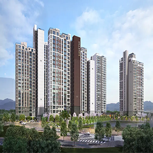 힐스테이트 용인 마크밸리 단지조감도